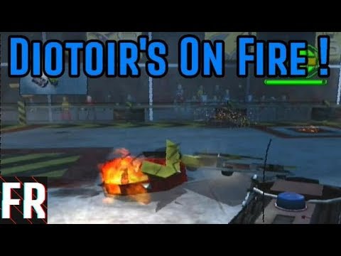 It's Not A Party Till Diotoir's On Fire - Robot Wars Extreme Destruction