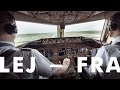 Aerologic 777F Full Cockpit Video Leipzig To Frankfurt
