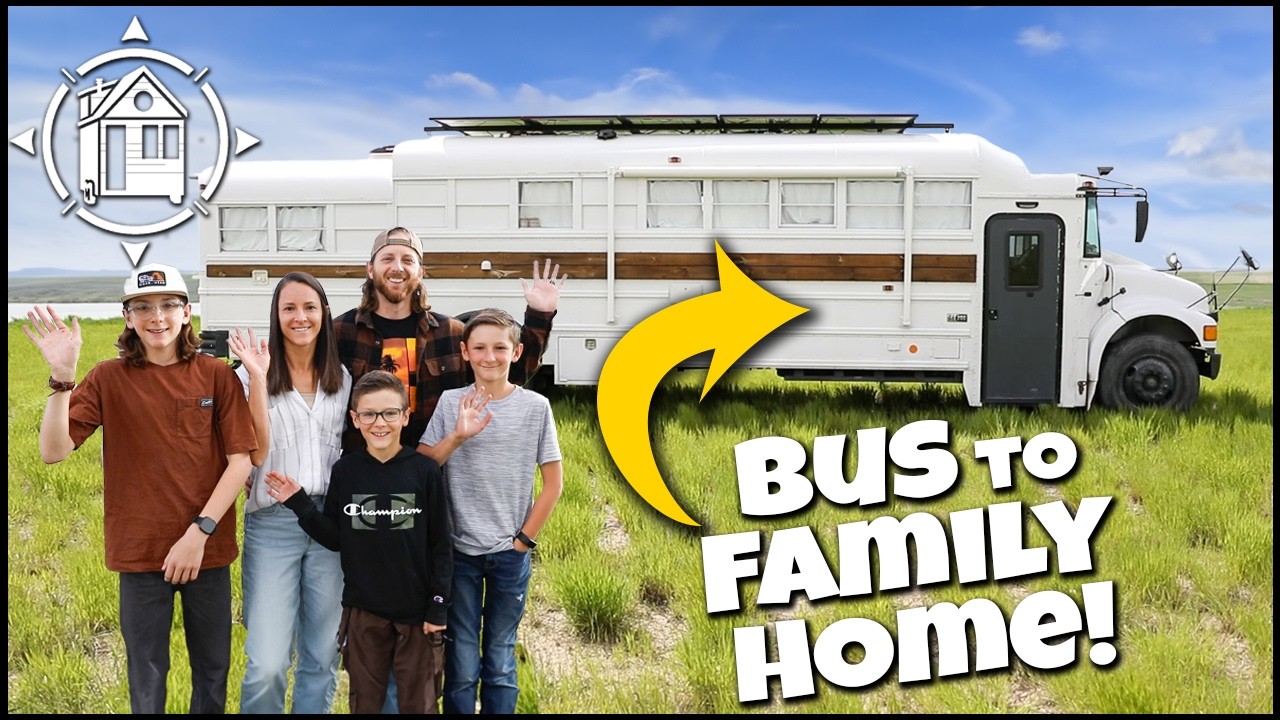 This Skoolie Conversion Is a Gorgeous Family Home on Wheels With a ...