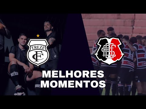 TREZE 0-1 SANTA CRUZ | Melhores Momentos