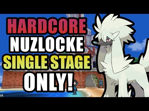 Pokémon Y Hardcore Nuzlocke - Single Stage Pokémon Only! (No items, No overleveling)