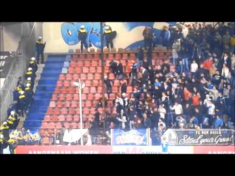 FC Den Bosch fans clashed with police. 01.11.2014 (HD)