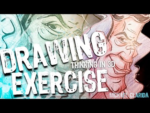 Drawing and thinking in 3 dimensions!