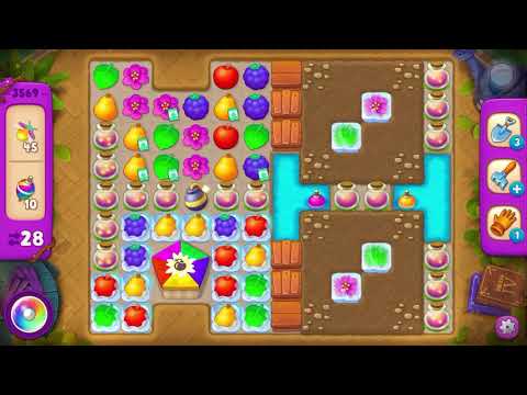 Gardenscapes Level 3569 (Super Hard Level)