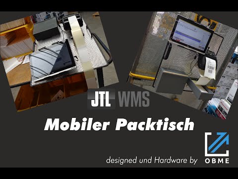 JTL WMS Mobiler Packtisch