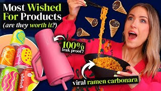 I Bought AMAZON'S "MOST WISHED FOR" Products: what's ACTUALLY worth buying??
