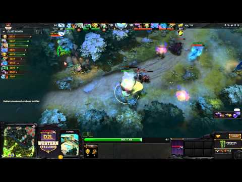 HyperX D2L Western Challenge - Na'Vi vs EG grand finals game 2