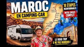PARTIR AU MAROC EN CAMPING-CAR :  circuit idéal de Tanger à Agadir