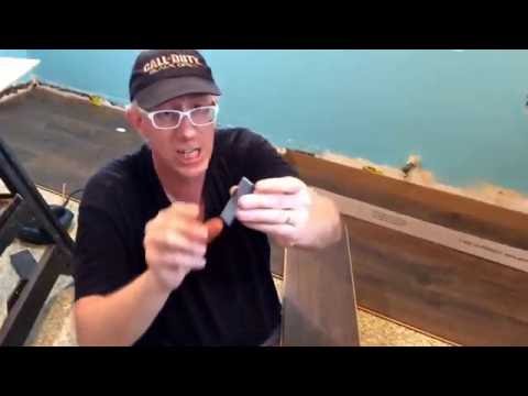 My Pergo Laminate drop and lock flooring won't "click" in