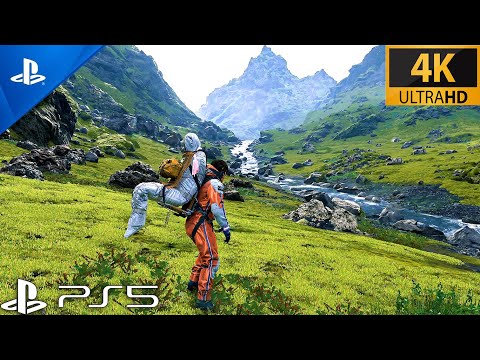 (PS5)DEATH STRANDING Blows my mind... This Game is SCARY REALISTIC on PS5 4k60FPS