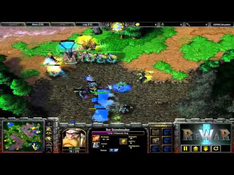 Rstarts.Th000(UD) vs InquisitiveHawK(HU) - Game 1 - WarCraft 3 gameplay - RN519