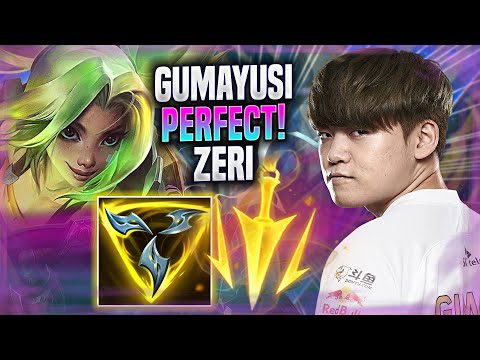 GUMAYUSI PERFECT GAME WITH ZERI! - T1 Gumayusi Plays Zeri ADC vs Aphelios! | Season 2022