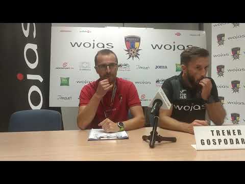 konferencja po meczu Podhale Nowy Targ - Wisła Sandomierz