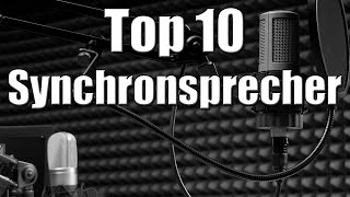 Top 10 - Synchronsprecher