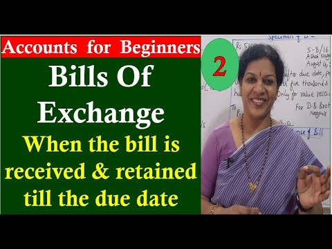 53 Introduction To Bills Of Exchange From Financial Accounting