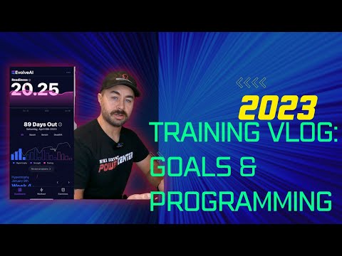 2023 Training Vlog: Goal Setting and Programming | Training with EvolveAI | Run Protocols | Home Gym