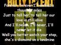 Billy Talent - Diamond On A Landmine (lyrics ...