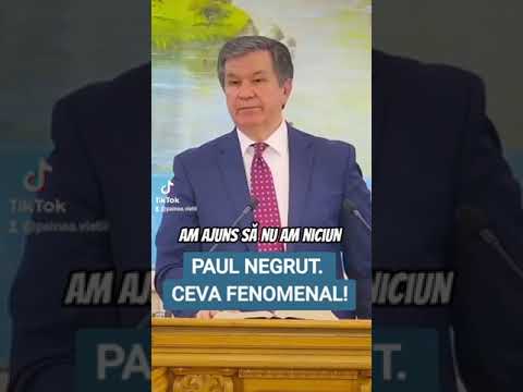 Paul Negruț  CEVA FENOMENAL!