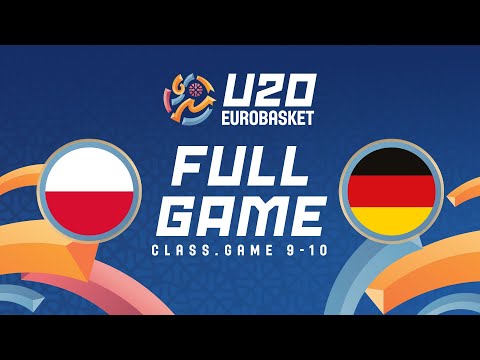 Class. Game 9-10 | Poland v Germany | Full Basketball Game | FIBA U20 Women's EuroBasket 2025