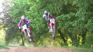 preview picture of video 'David(15) & Hara(27) on mx track Nagykanizsa'