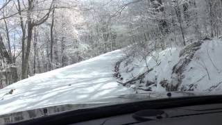 preview picture of video 'Driving up White Top Mt Video'