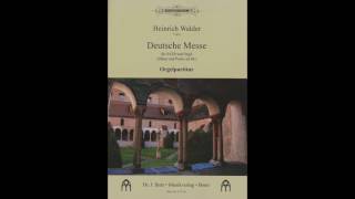Heinrich Walder: Deutsche Messe
