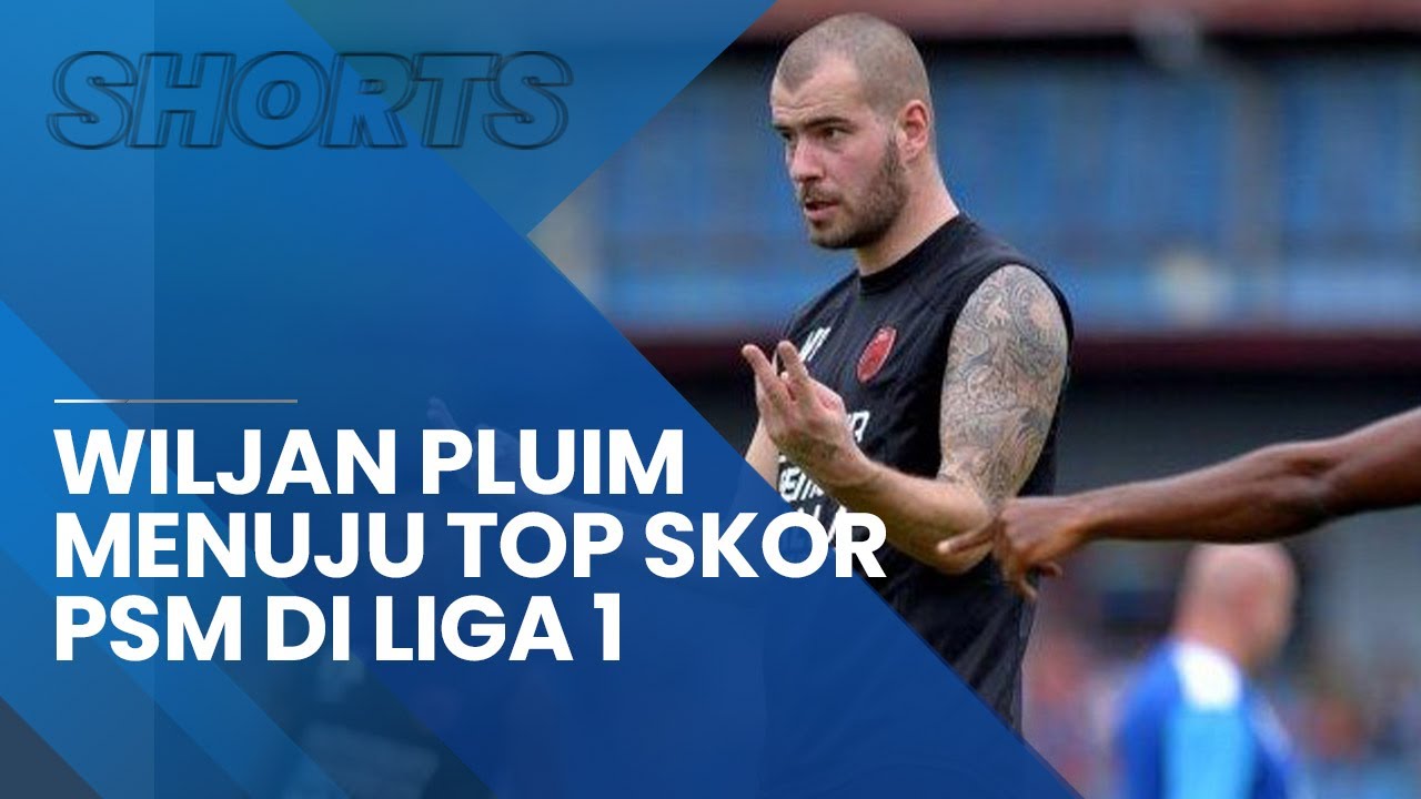 Kapten PSM Makassar Wiljan Pluim menuju skor terbaik sepanjang masa PSM Makassar di Liga 1