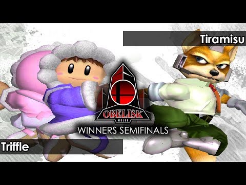 Melee: HOF | Triffle (Ice Climbers) V HoG | Tiramisu (Fox) - Obelisk 106 Tournament SSBM