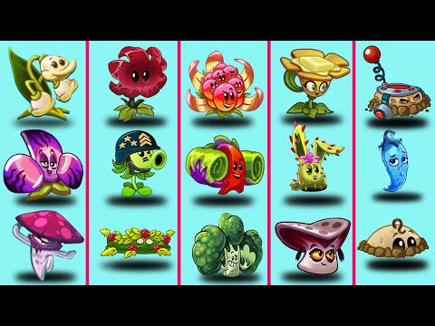 Tournament 05 Team NEW PLANT Max Level - Who Will Win? - PvZ 2 Battlez