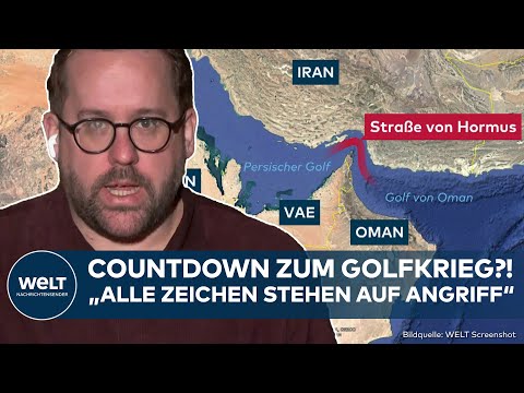 IRAN: Countdown zum neuen Golfkrieg?! Israel bereitet sich vor! Eskalation? Trump droht mit Angriff