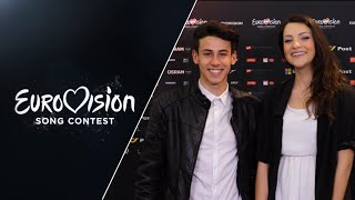 Monika Linkytė and Vaidas Baumila sing This Time unplugged (Lithuania)