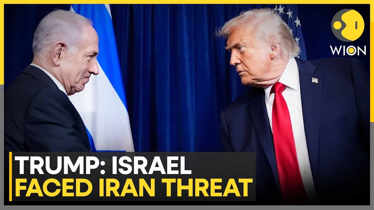 US-Israel Strike Iran | Trump: Iran Was Going to Destroy Israel | WION
