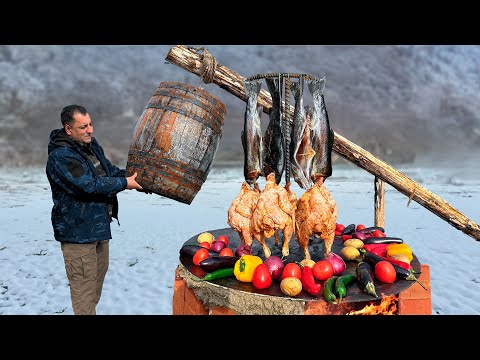 Platos Tradicionales Cocinados en Plena Naturaleza 🤤🔥