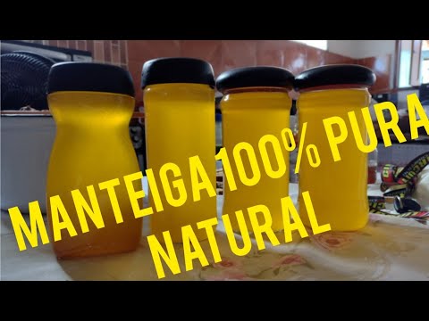 Como fazer manteiga pura nordestina de verdade. #manteiga @Dr-Rocha @DrLairRibeiroOficiall