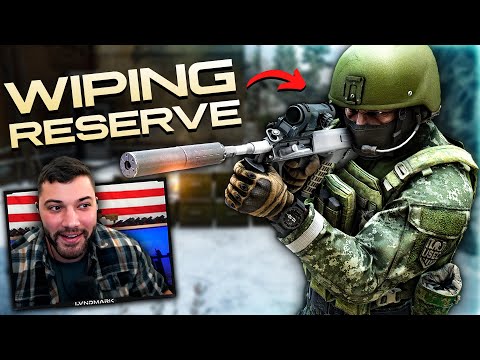 Lvndmark goes through the ENTIRE SERVER on RESERVE - Escape From Tarkov