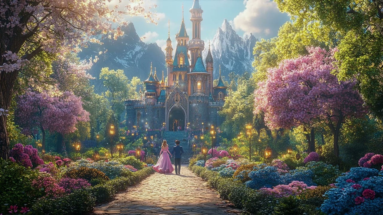 Lost in a Fairytale Castle | Relaxing Music & Nature Sounds for Stress Relief and Keep Calm