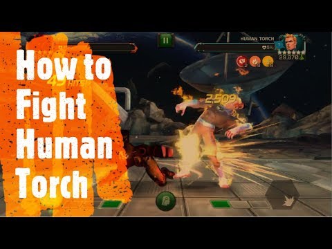 How to Fight Human Torch - Marvel: Contest of Champions