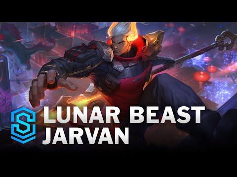 Lunar Beast Jarvan Skin Spotlight - League of Legends
