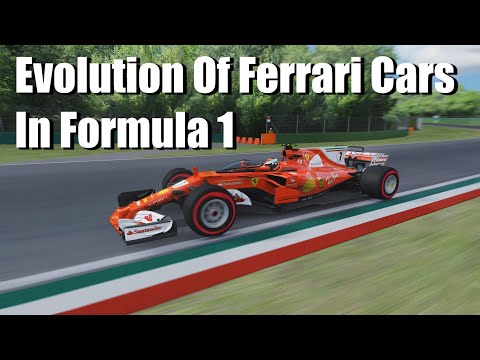 Evolution Of Ferrari Cars In Formula 1 | Assetto Corsa