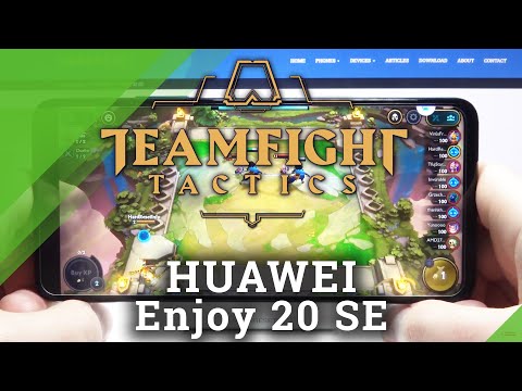 TFT Mobile GamePlay on HUAWEI Enjoy 20 SE - Device Test