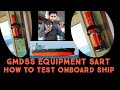HOW TO DO SART MONTHLY TEST GMDSS EQUIPMENT BASIC 2ND OFFICER JOB 3RD OFFICER JUNIOR OFFICER
