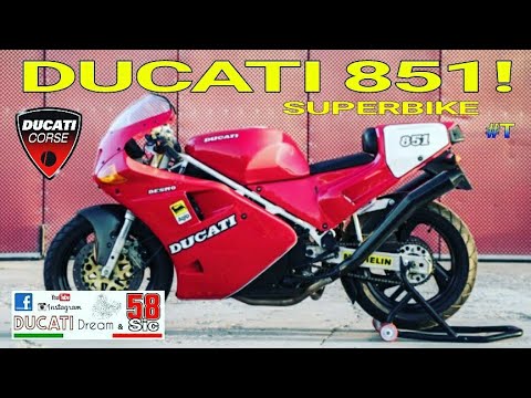 DUCATI 851 SUPERBIKE! 🇮🇹