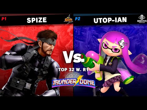 THUNDERDOME - Spize (Snake) Vs. Utop-Ian (Inkling) - Top 32 Winners R1