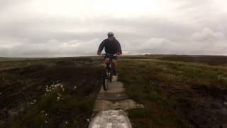 preview picture of video 'Single track Mountain Bike Ride 29.6.2013'