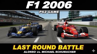 Schumacher Battles Alonso for P4 — Ends 5th at Indy! | F1 06 (PS2)