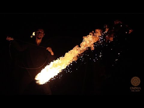 Видео Огненное шоу "OMNIA fire show" 4