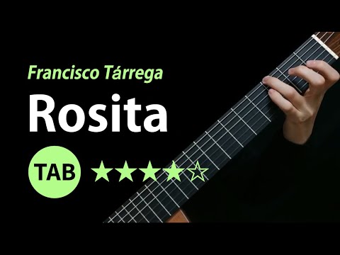Rosita (Tarrega) - Tab & Lesson