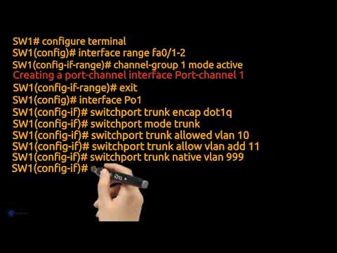 Cisco - Configure Layer 2 EtherChannel With VLAN Trunking