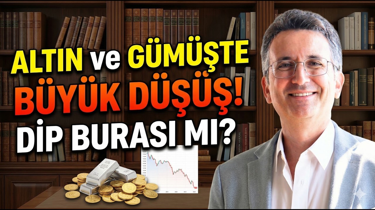 Altın ve Gümüşte Büyük Düşüş! Dip Burası mı?