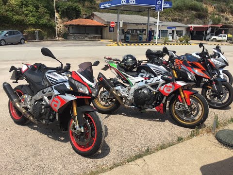 Portugal (Covilha) Tour ride out part 1 of 3  on my Suzuki GSX-R 1000 K8 including KTM Aprilia